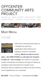 Mobile Screenshot of offcenterarts.org